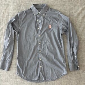 Men's Blue Checkered Shirt